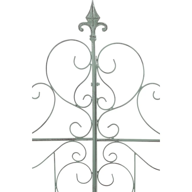 Rankgitter JORIS - 99x2x133cm, Metall, Antik-Grün | Rankhilfe Kletterpflanzen Gartendekoration – Bild 3