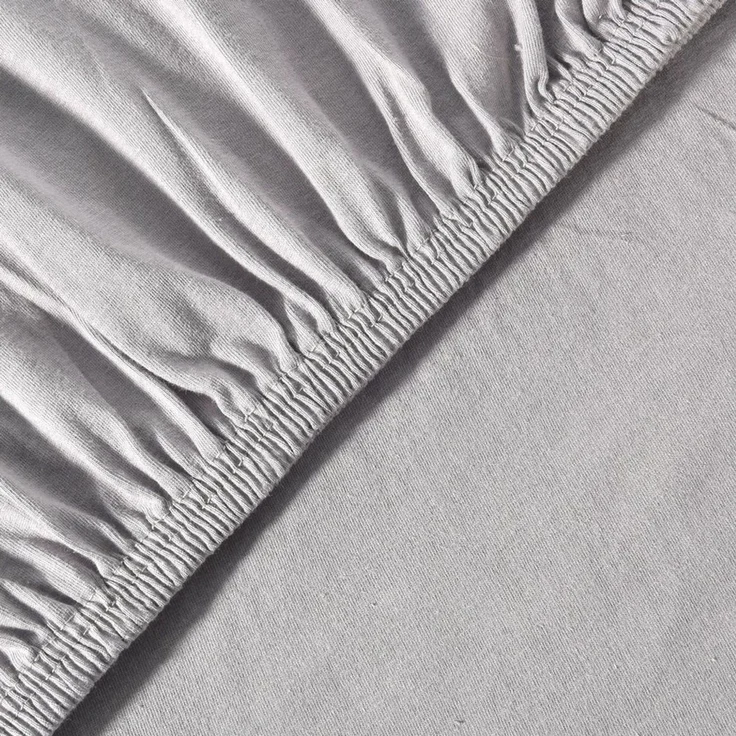 leevitex® Spannbettlaken Premium, verschiedene Größen, Stoffgewicht 195 g/m², 40 cm Steghöhe, Jersey-Elasthan, Gummizug: rundum, (1 Stück), verschiedene Farben, OEKO-TEX® STANDARD 100 zertifiziert – Bild 2