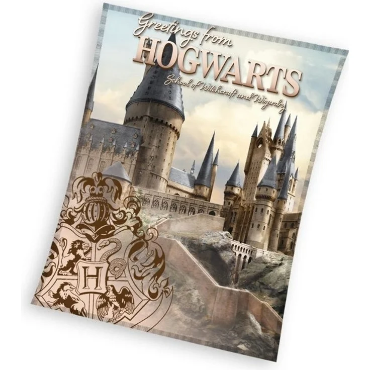 Wohndecke Harry Potter Fleecedecke Kuscheldecke 130x160 cm, Harry Potter – Bild 2