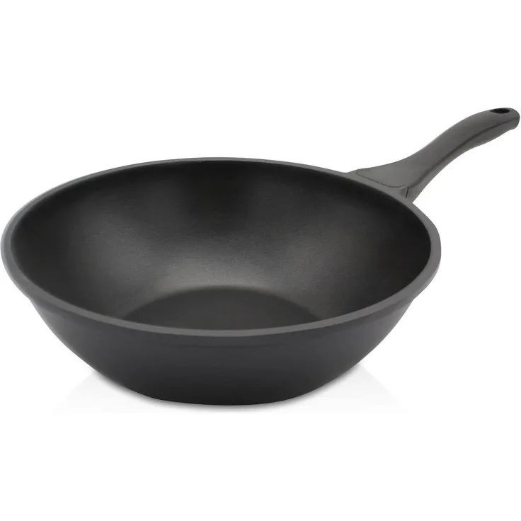 Aluguss Wokpfanne LEIPZIG 30 cm / Karl Krüger / Wok - Pfanne