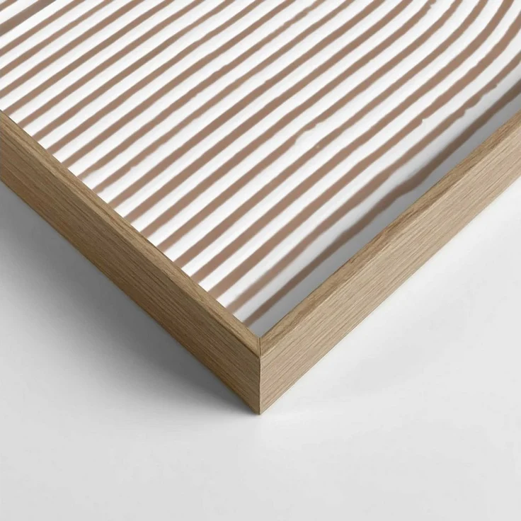 Reinders! Wandbild Reliefbögen, Wohnzimmer - Beige - MDF - Abstrakt - 50x70 cm – Bild 4