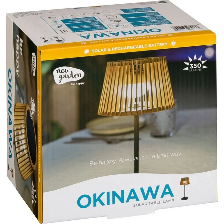New Garden OKINAWA SOLAR TABLE LAMP