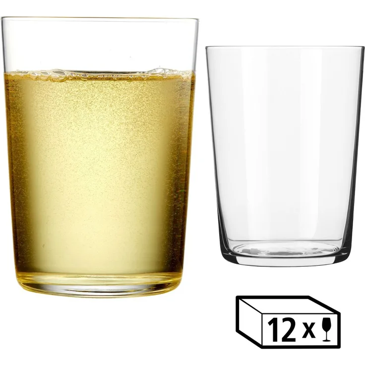 LIBBEY Gläser-Set Libbey Cooler Glas, 12er Set -CIDRA-, 12-tlg, Glas, 562 ml, hochwertig verarbeitet, im modernen Design
