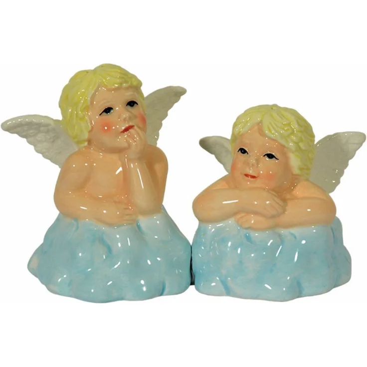 MystiCalls Salz- / Pfefferstreuer Salz- und Pfefferstreuer Engel Cupid Angels Weihnachten, (2-tlg), Mit Magneten verbunden – Bild 2