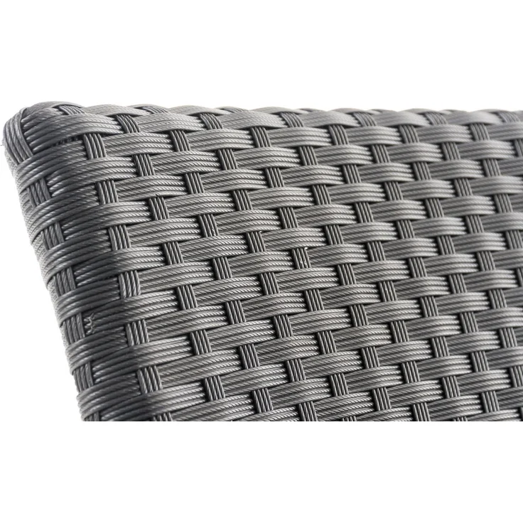 CLP Polyrattan Stapelstuhl Leonie,schwarz – Bild 9