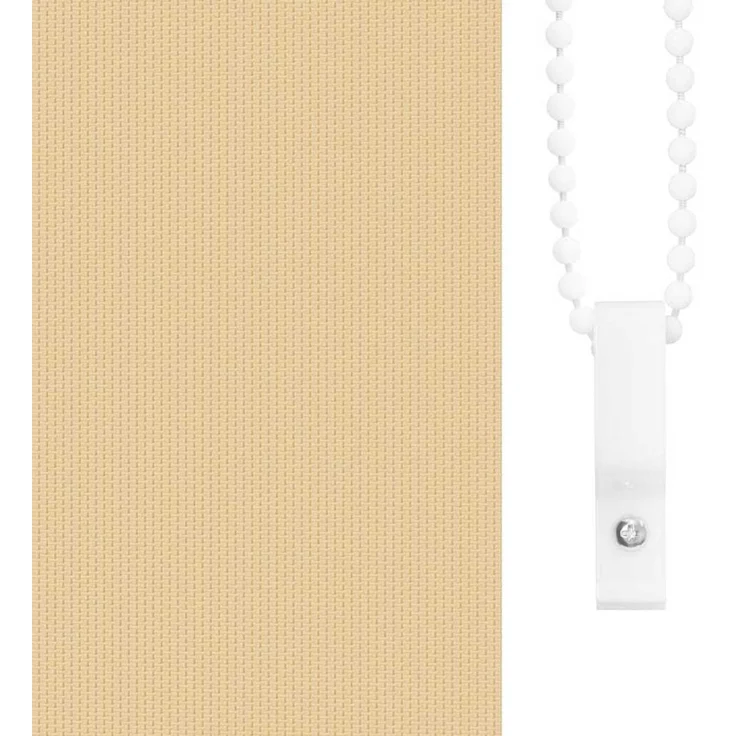 vidaXL Verdunkelungsrollo Beige 125x175 cm Stoffbreite 121,6 cm 4010769 – Bild 9