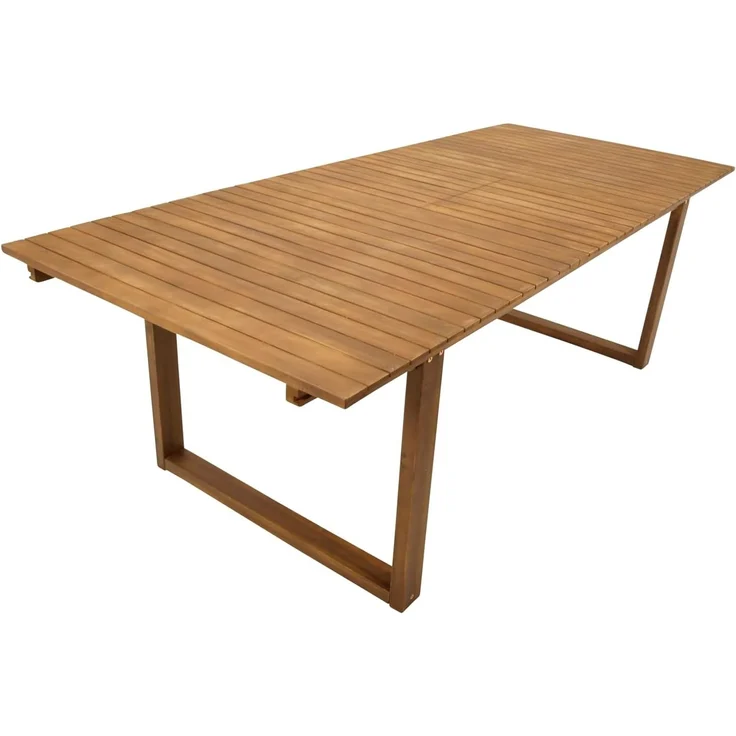 DEGAMO SANTIAGO Garten-Ausziehtisch, Holz Akazie, braun, 180/240x100cm – Bild 5