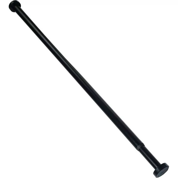 Sanilo Klemmstange, Ø 28 mm, ausziehbar, ohne Bohren, geklemmt, Aluminium, ausziehbar, für Duschvorhänge, Duschvorhangstange der Länge 120-220cm