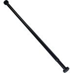 Sanilo Klemmstange, Ø 28 mm, ausziehbar, ohne Bohren, geklemmt, Aluminium, ausziehbar, für Duschvorhänge, Duschvorhangstange der Länge 120-220cm