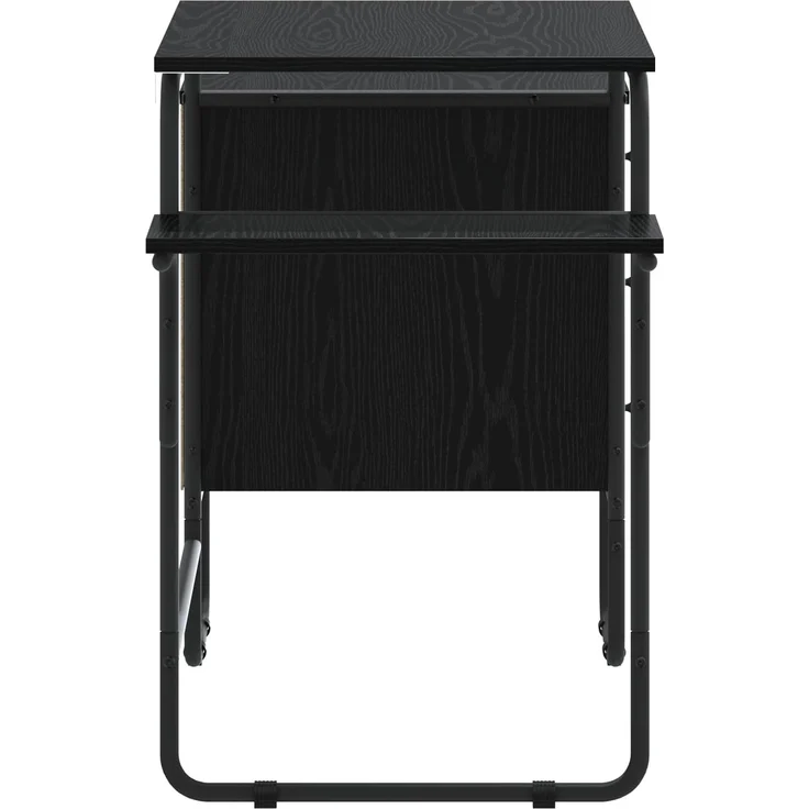 vidaXL Schreibtisch mit Stauraum Schwarz Eichen-Optik 120 x 50 x 75 cm 8007996 – Bild 5