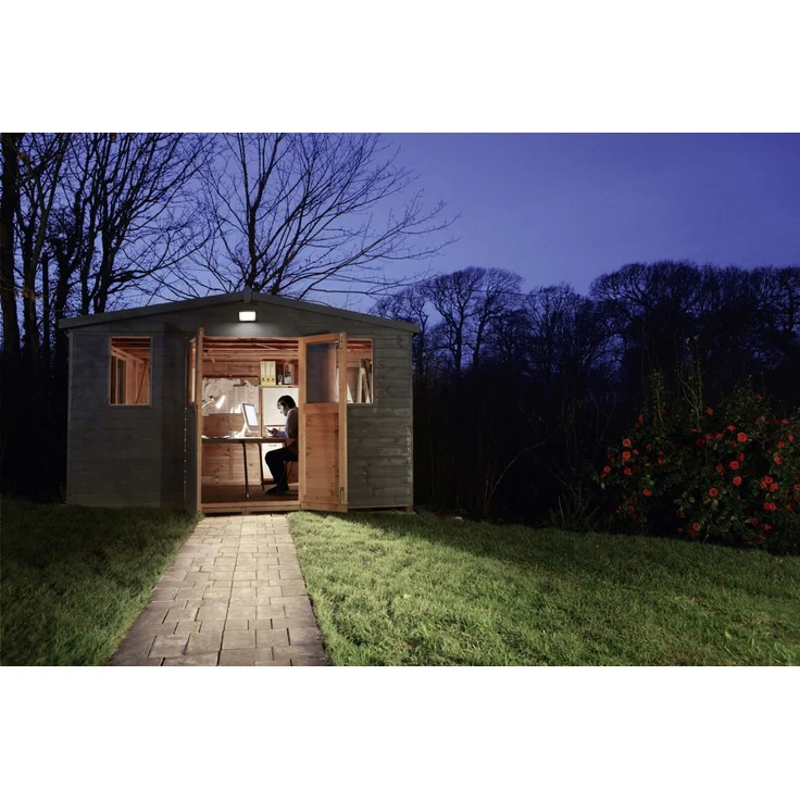 Osram LED-Außenleuchte Floodlight Essential 13,2 cm neutralweiß schwarz – Bild 2