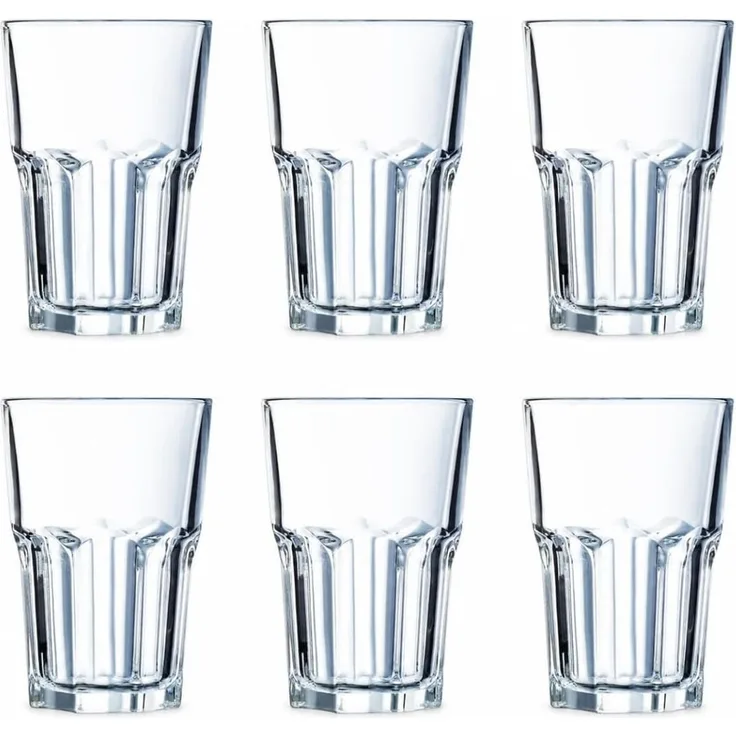 Gläserset Arcoroc Granity 6 Stück Durchsichtig Glas (42 cl)