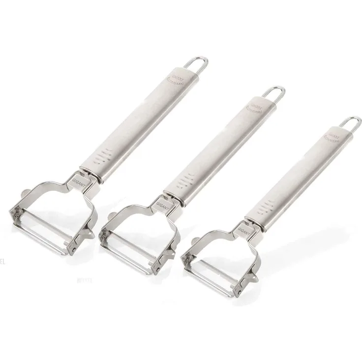 3er Set Spargelschäler Gemüseschäler Kartoffelschäler Karotten-Schäler u. Gurkenschäler