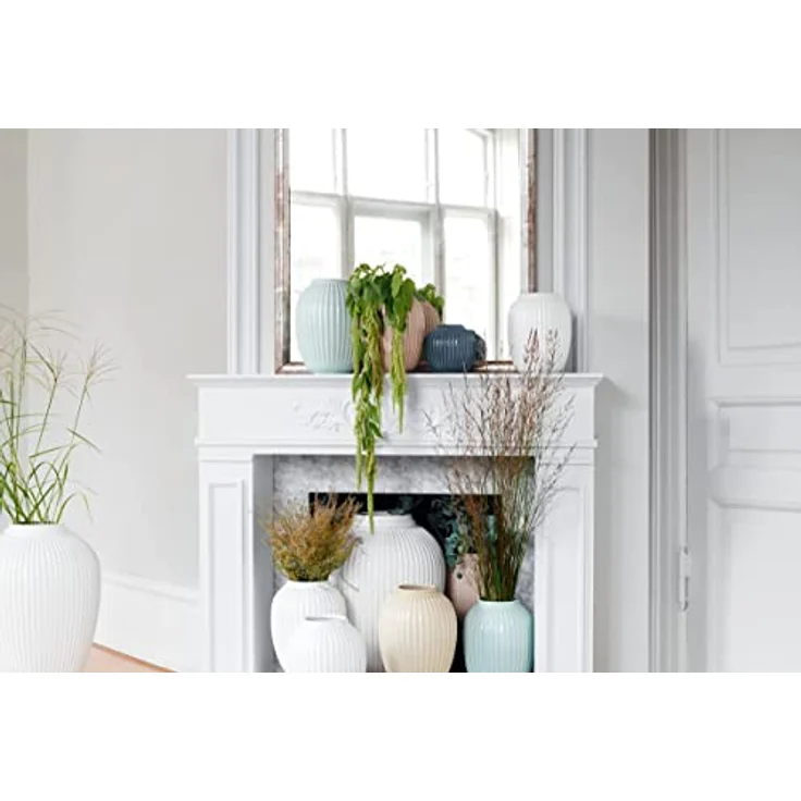 Kähler Hammershøi Vase 25 cm anthracite – Bild 9