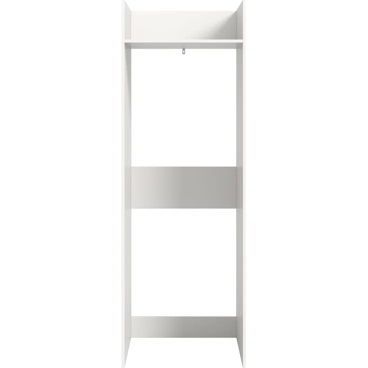 Waschmaschinenschrank (B/H/T: 66x195x62 cm) in weiß Nachbildung – Bild 4