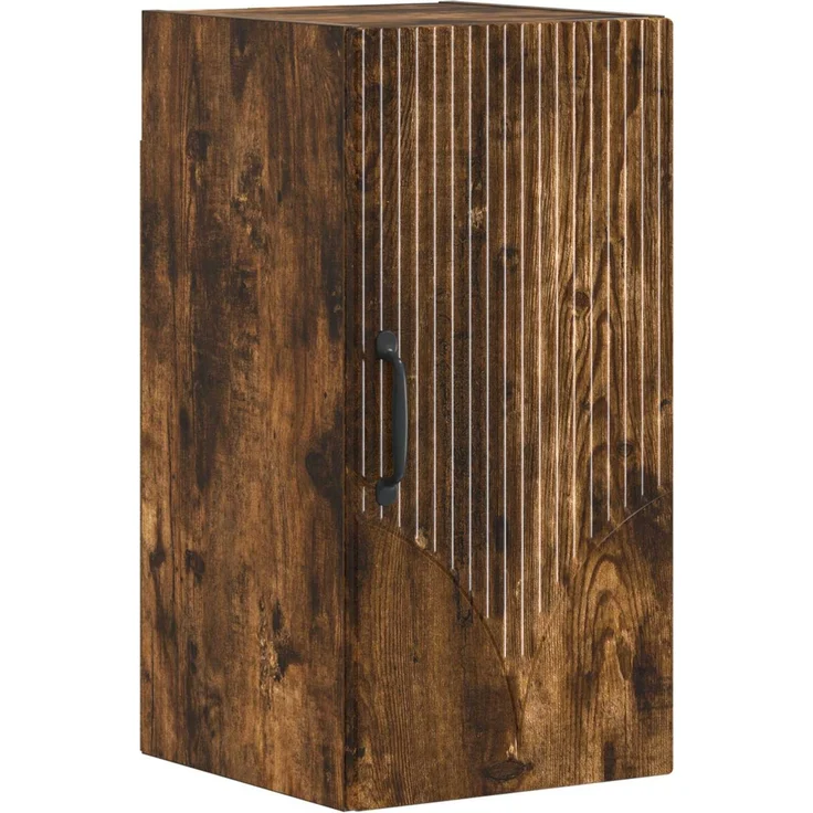 vidaXL 4-teiliges Badezimmer-Schrank-Set HOORN Raucheiche 3417959 – Bild 3