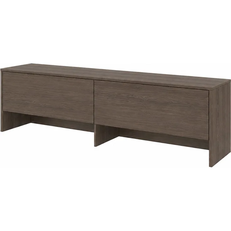 MEBLINI Hängeschrank BC-09 für 140x200 Horizontal Schrankbett - Dunin Eiche - 211x60x46cm - Wandschrank mit Ablagen, Fächern und Teleskopen - Wandregal
