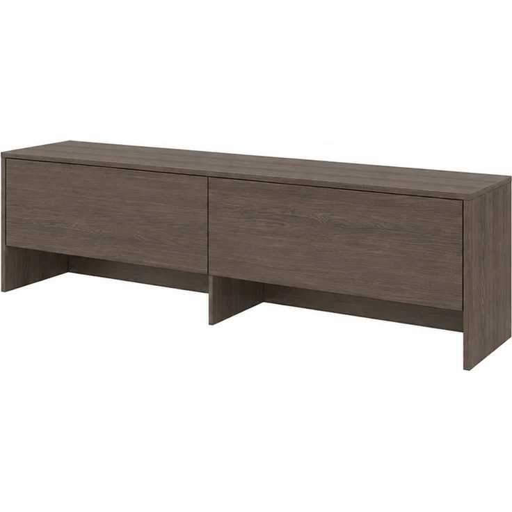 MEBLINI Hängeschrank BC-09 für 140x200 Horizontal Schrankbett - Dunin Eiche - 211x60x46cm - Wandschrank mit Ablagen, Fächern und Teleskopen - Wandregal – Bild 1