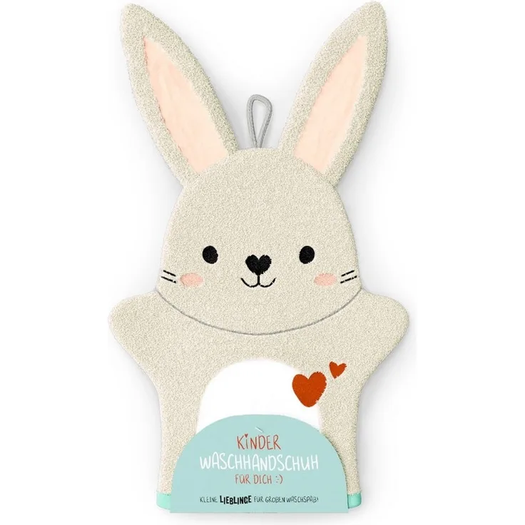 Kinder Waschlappen Waschhandschuh la vida Geschenk für Dich :-) Hase 3763821
