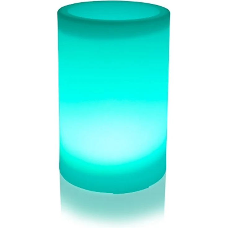 Smartwares LED Solarleuchte Blumentopf OSL_60085 weiß 31,5 cm RGBW – Bild 3