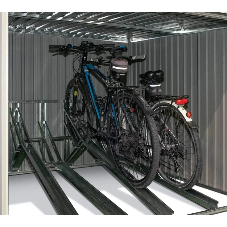 Westmann Fahrradgarage Gartenbox | Anthrazit | – Bild 6