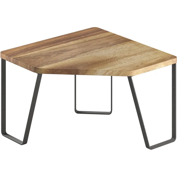 METALTEX 350810000 York LAVA Eckregal mit 1 Etage