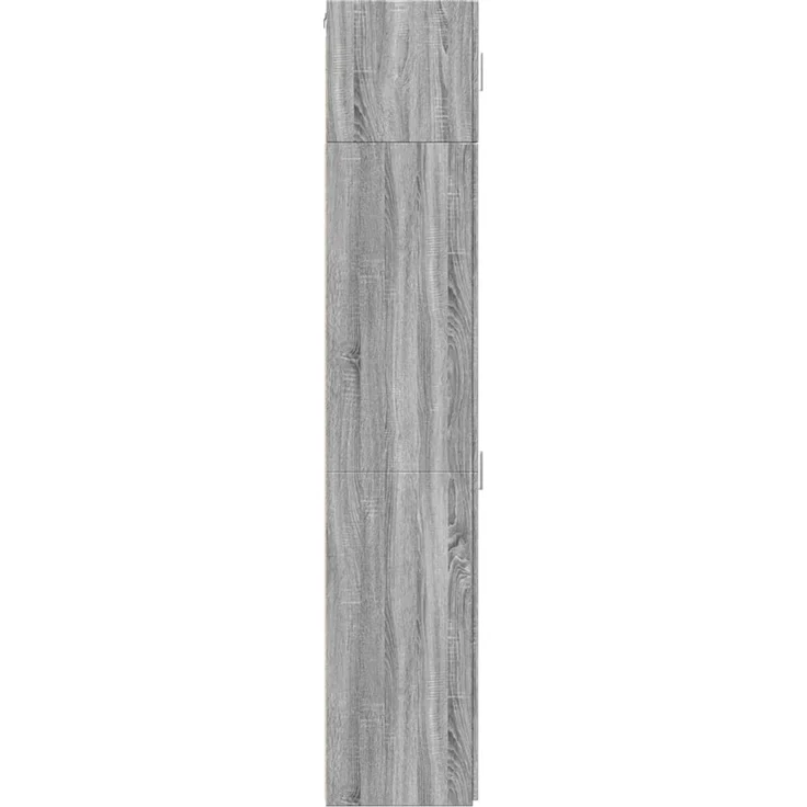 vidaXL Hochschrank Schmal Grau Sonoma 30x42,5x225 cm Holzwerkstoff 3281264 – Bild 7