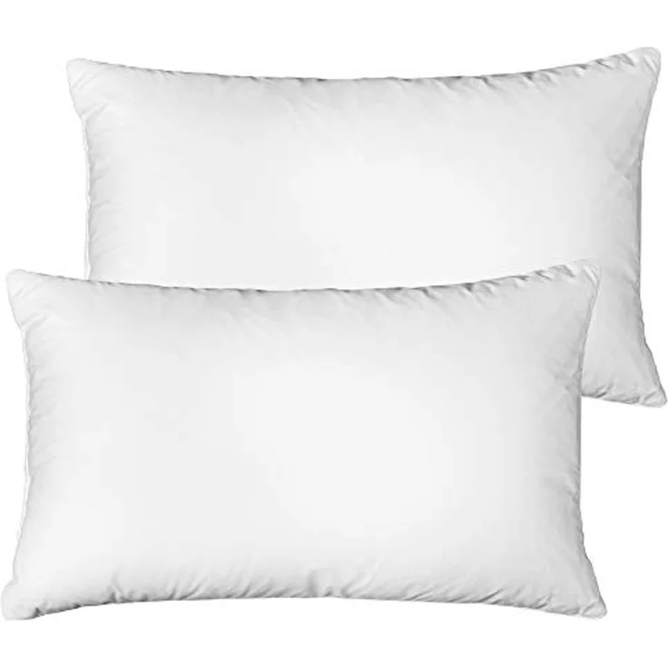DILUMA Microfaserkissen Füllkissen Mikrofaser 2er Set - Innenkissen, Füllung: Kunstfaser, Perfekt als Sofakissen, Dekokissen, Kopfkissen – Bild 1