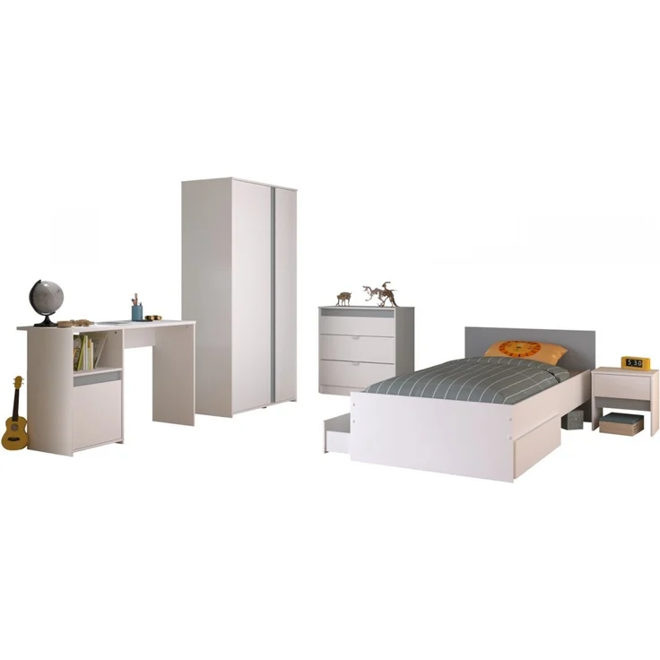 Parisot Kinderzimmer und Jugendzimmer Pirouette in weiß Set 5-tlg. – Bild 6