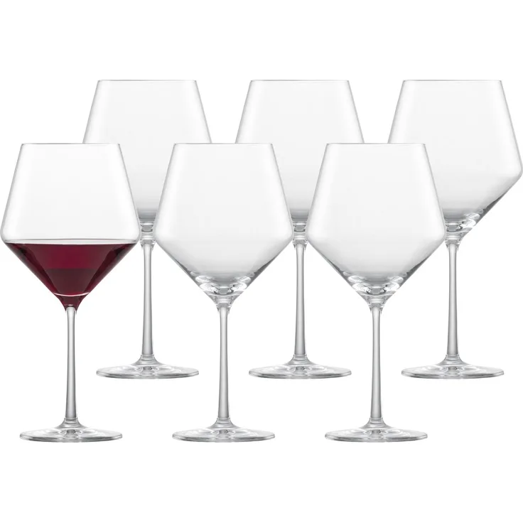 Zwiesel Glas PURE Burgunder Rotweinglas 6er Set