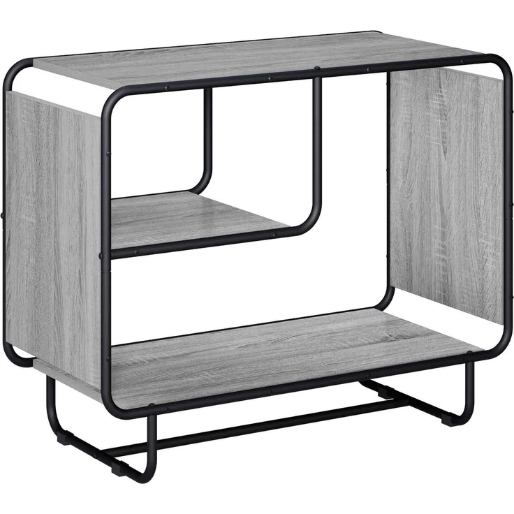 vidaXL Sideboard Sonoma-Grau 80 x 37.5 x 64.5 cm Holzwerkstoff 8007933 – Bild 2
