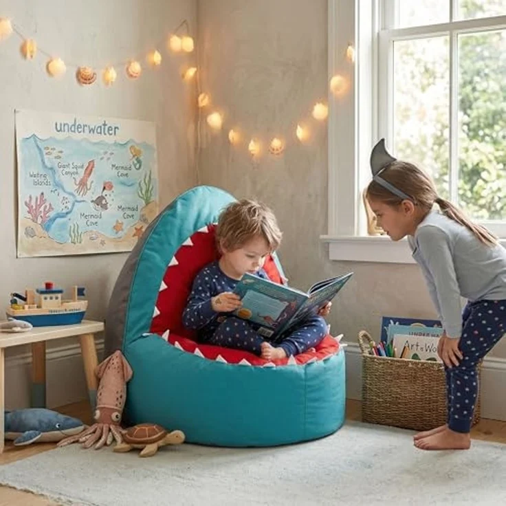 Sitting Point only by Magma Kindersitzsack Brava Shark – Bild 2