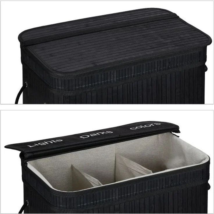 Wäschesortierer aus Bambus – Bild 7