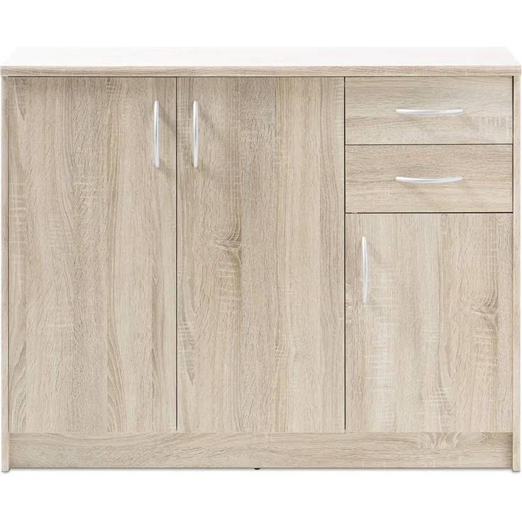 Kommode Olfen / Optimus, Holzwerkstoff, Holzfarben, 109 x 86 x 35 cm