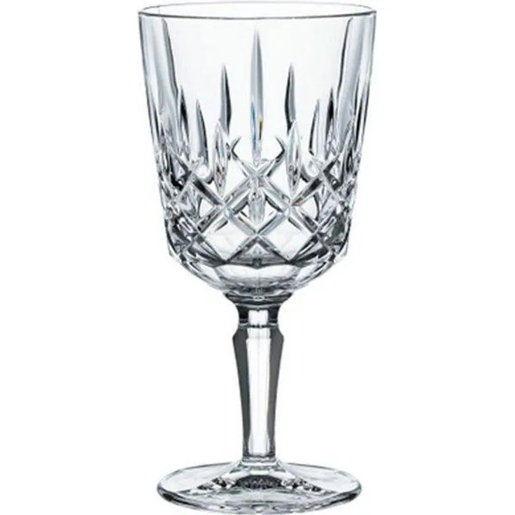 Nachtmann Noblesse Cocktail-/Weinglas 2er Set mit Glastrinkhalmen