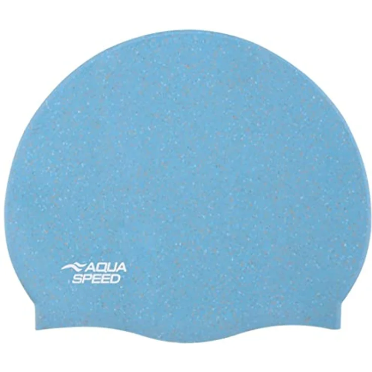 Aqua Speed Badekappe Recycelte Schwimmkappe mit 50% Silikon – Umweltfreundlich & weich (Umweltbewusste Schwimmkappe mit optimalem Sitz & Komfort), Badehaube mit ergonomischer Passform – Bequem & chlorresistent – Bild 10
