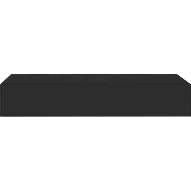DOTMALL Schubkasten Wandmontiertes Schubladenregal,Schwarz, 60x23,5x10cm,MDF – Bild 3