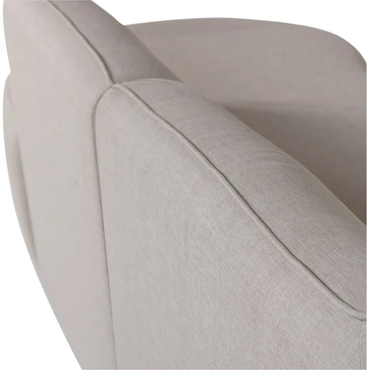 Gartenecksofa Chaiselongue Chios - Polyolefin-Stoff Beige, Links – Bild 4