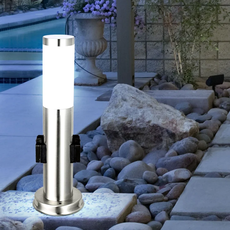 Elegante RGB LED Stehleuchte für den Außenbereich – Bild 8