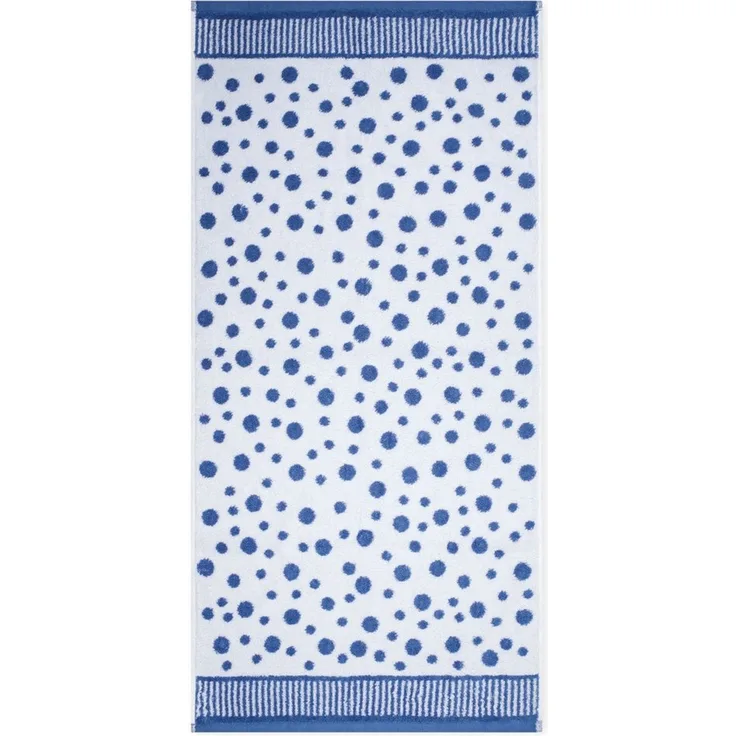 ROSS Handtücher Punkte, allover, Frottier (Packung, 2-St), aus feinster Baumwolle