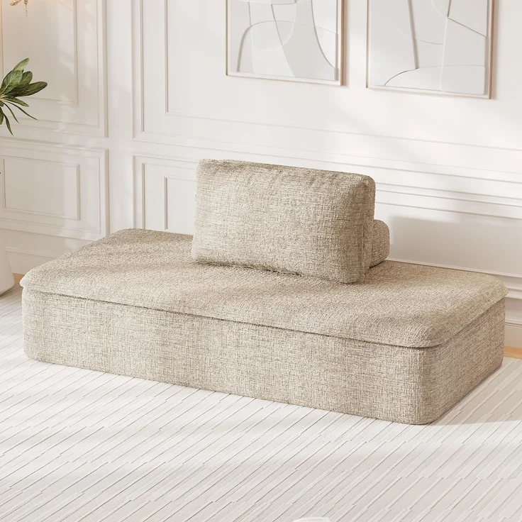 JUMMICO Modulares Sofa Wandelbares 1‑Sitzer‑Sofa Vakuumverpackt