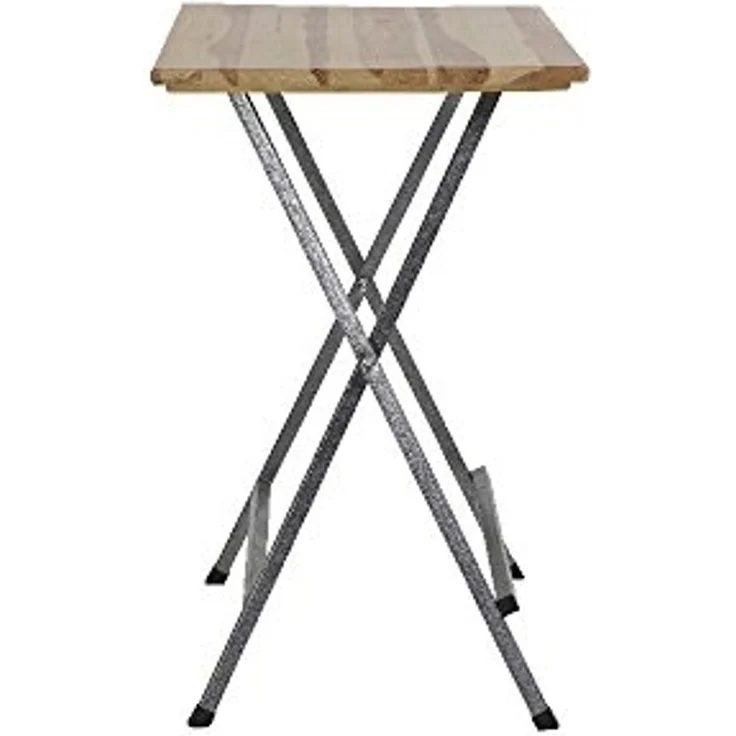 Stehtisch 140x70 cm Kiefernholz – Bild 3