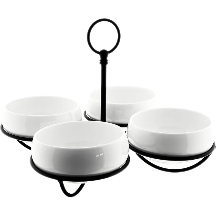 Snackschalen-Set Belicia 4 Schalen mit Ständer – Bild 1