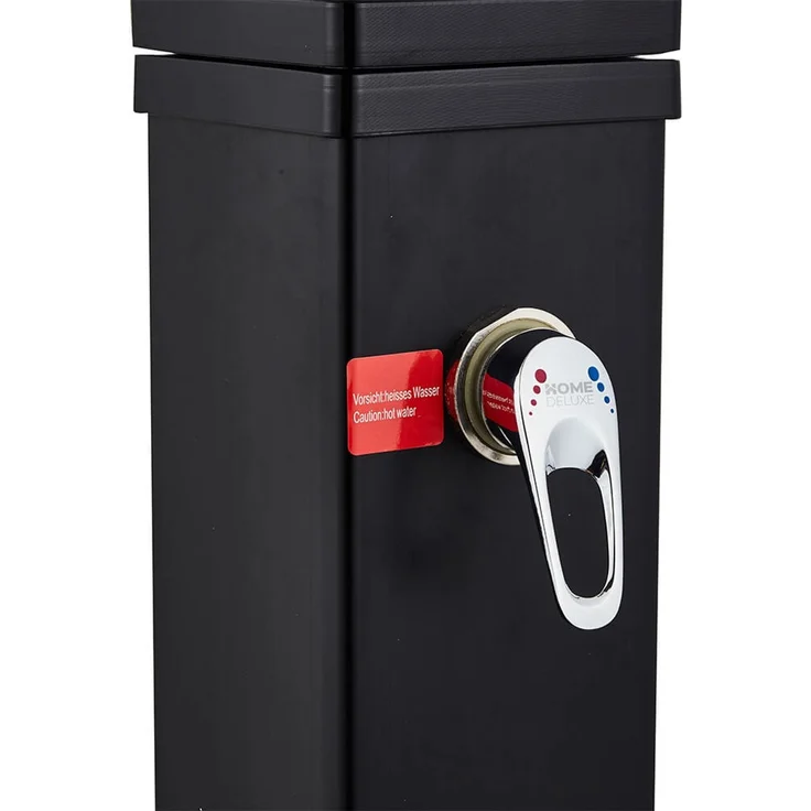 HOME DELUXE Solardusche OLYMP - Schwarz Matt – Bild 8