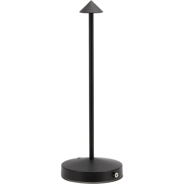 Securit® LED-Bordlampe ANGELINA inkl. Ladekabel für Lightning-Anschluss schwarz