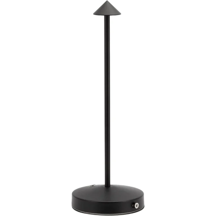 Securit® LED-Bordlampe ANGELINA inkl. Ladekabel für Lightning-Anschluss schwarz
