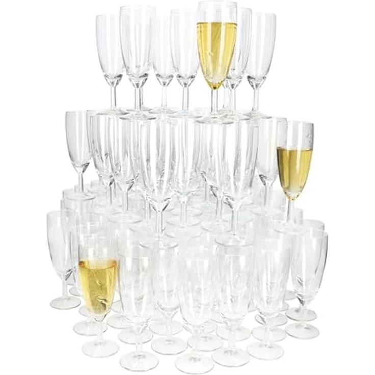 MamboCat Sektglas 12er Set Royal Sektgläser 140ml Champagner-Glas klare Prosecco Party, Glas – Bild 2