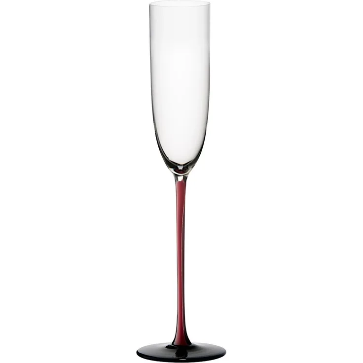 RIEDEL 4100/08R BLACK SERIES Collector's Edition Champagnerflöte, handgefertigt