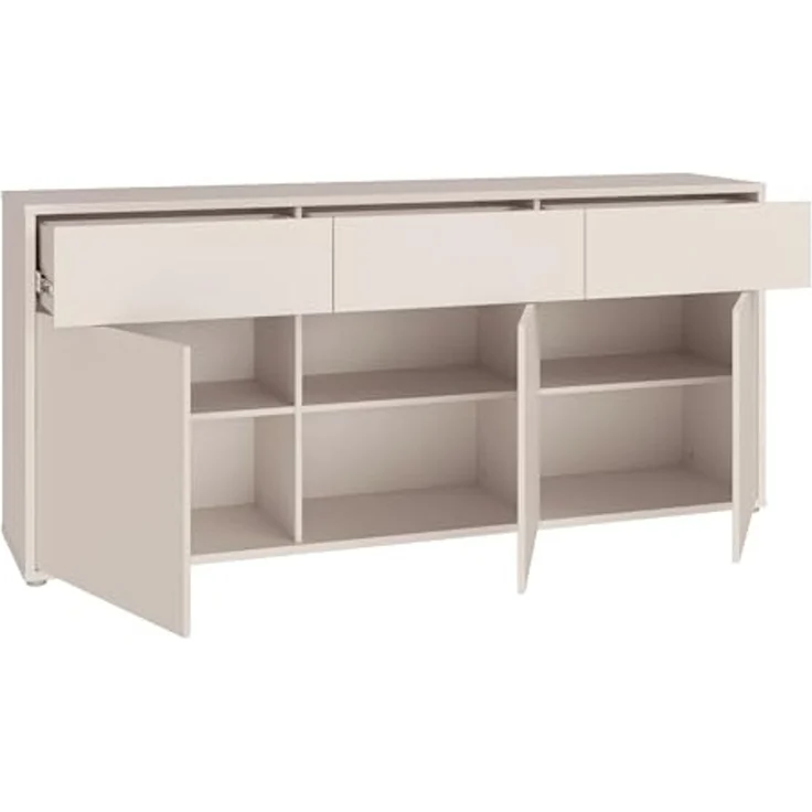 FORTE Sideboard Alice Springs, Sideboard, Breite 184,2 cm, viel Stauraum, Schubkästen mit Vollauszug, Push to open, grifflos – Bild 7
