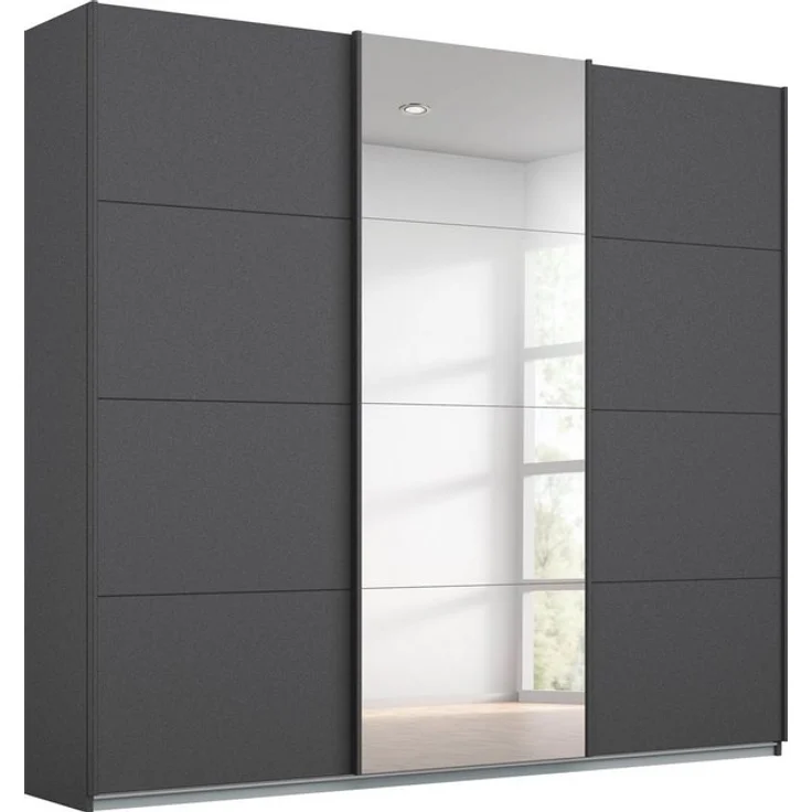 rauch Schwebetürenschrank Kleiderschrank Schrank Garderobe TOPSELLER OTELI inkl. Inneneinteilung mit 3 Innenschubladen sowie zusätzlichen Einlegeböden MADE IN GERMANY – Bild 4